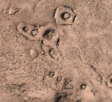 На Марсе обнаружили древние "города-крепости"