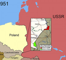 Почему в 1951 году Польша и СССР обменялись территориями?