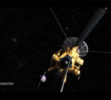 НАСА опубликовало видео триумфальной посадки зонда «Гюйгенс» на Титан