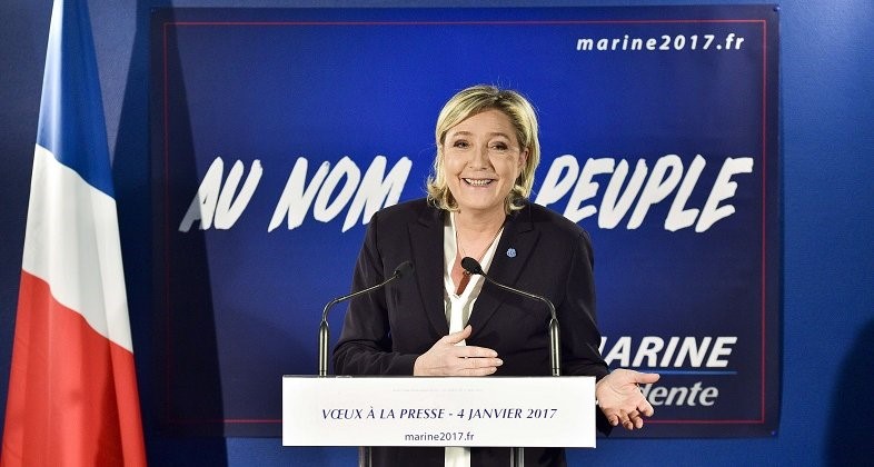 Лидер «Национального фронта» Марин Ле Пен