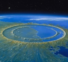 На юге Атлантики обнаружен кратер диаметром 250 километров