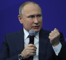 Путин на встрече с доверенными лицами: сверхзадача - достижение рывка в развитии страны
