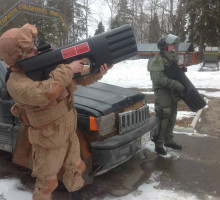 «Ростех» показал стрельбу из новейшего российского пистолета «Удав»