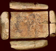 Древний артефакт из Вавилона с тригонометрической таблицей