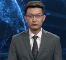Робот – ведущий новостей в Китае