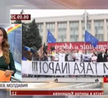 Массовые столкновения в Кишиневе: протестующие требуют отставки президента