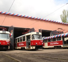 Запуск трамвайного движения в Мариуполе