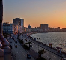 Александрия погружается в море