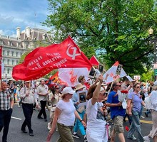 В Вашингтоне впервые за шесть лет прошла акция «Бессмертный полк»