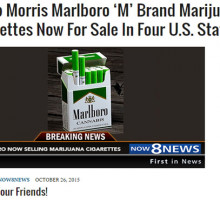 Philip Morris начинает продажу сигарет с марихуаной в США