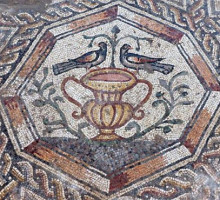 В Израиле при строительстве музея нашли мозаику