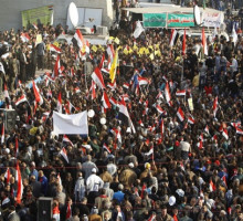 В Багдаде проходит многотысячная демонстрация против присутствия в стране турецких войск