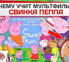 Чему учит мультфильм «Свинка Пеппа»?