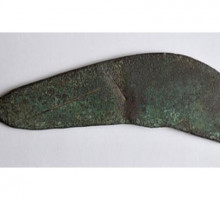 В ульяновском пункте приёма металла нашли бронзовый серп-секач, сделанный 3000 лет назад