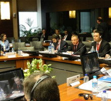 Дмитрий Ливанов выступил ключевым докладчиком на встрече Министров образования Совета Европы