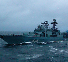 Более сотни боевых кораблей Северного флота по тревоге вышли в Баренцево и Белое моря