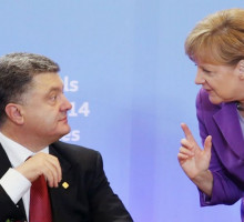 Украина обиделась за Порошенко, которого «выставили за дверь» в Берлине