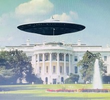 НЛО над Белым домом в США НЛО над Белым домом в США